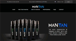 Desktop Screenshot of man-tan.com